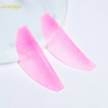 Lomansa 1 par silikone Lash blødgøring Pads Eyelash Perm stænger & skjolde til Lash Lifting, Professionelle Eyelash Tilbehør