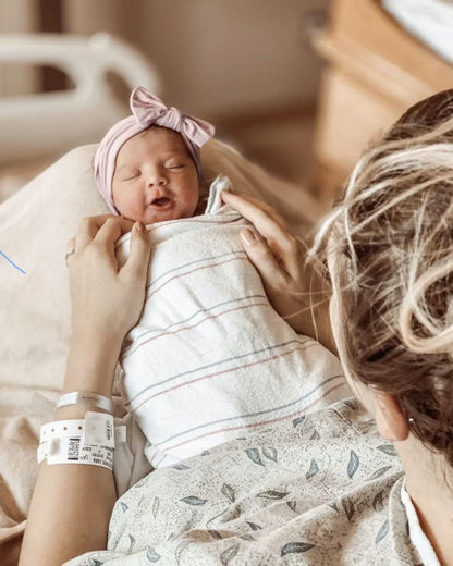 1Pc Baby Nylon hovedtørklæde Håndlavet Blomst Hovedbøjle til Nyfødte piger, Spædbørn Elastisk Hår turban