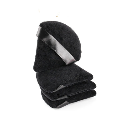 SHIDISHANGPIN Triangle fløjl Powder Puff Genbrugelig Face Kosmetiske Svampe, Mini Cotton Makeup Puff til Foundation, Eyeshadow, og Skønhedsværktøjer (1/2/3/6pcs)