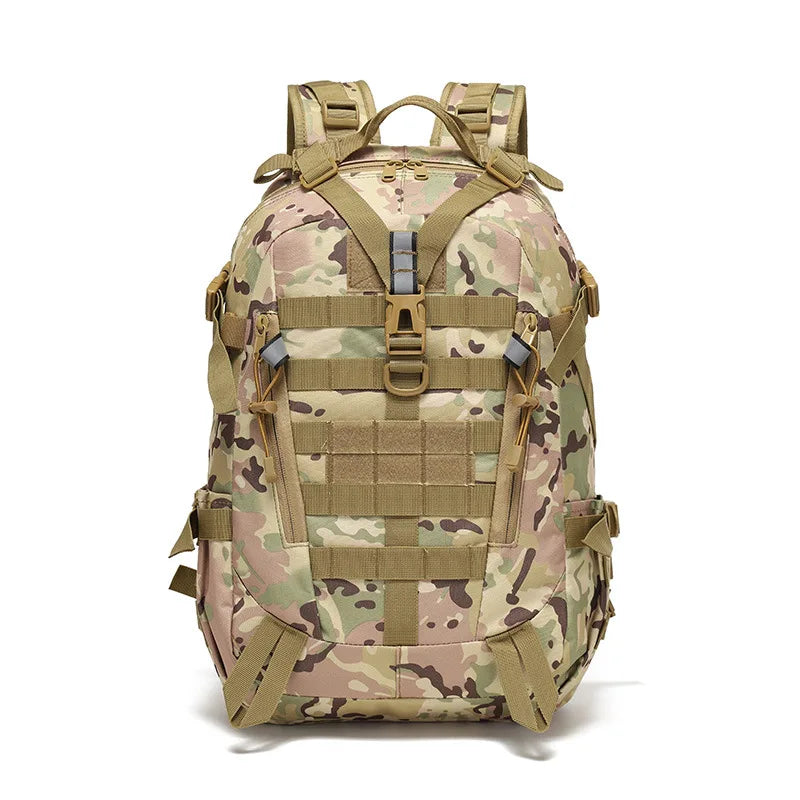 40L Taktisk reflekterende rygsæk ! Militære Molle Udendørs Rucksack ! Vandreture, Camping, Jagt & Rejsetaske
