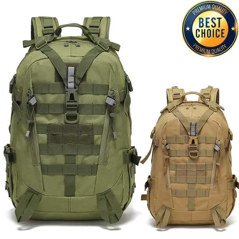 40L Taktisk reflekterende rygsæk ! Militære Molle Udendørs Rucksack ! Vandreture, Camping, Jagt & Rejsetaske