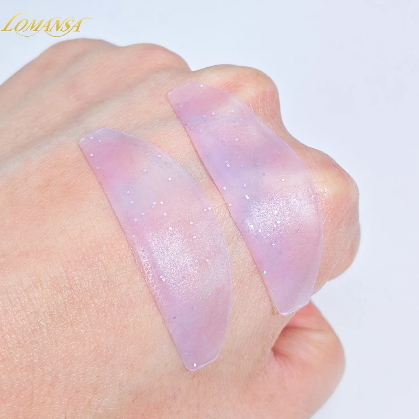 Lomansa 1 par silikone Lash blødgøring Pads Eyelash Perm stænger & skjolde til Lash Lifting, Professionelle Eyelash Tilbehør