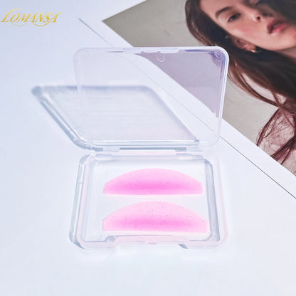 Lomansa 1 par silikone Lash blødgøring Pads Eyelash Perm stænger & skjolde til Lash Lifting, Professionelle Eyelash Tilbehør