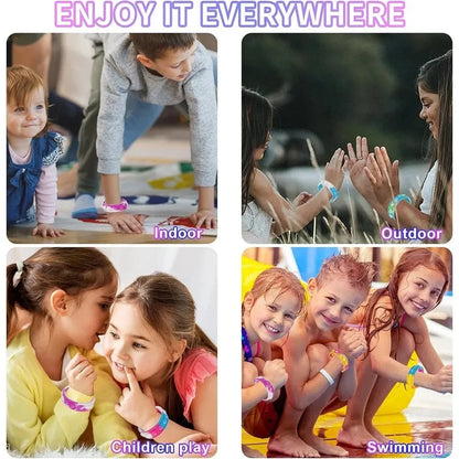 12/24/36PCS Silikone Farverige Bubble Armbånd ! Børn Party Favors, Fødselsdagsgaver, Bryllup Souvenirs, Karneval & Ferie Armbånd