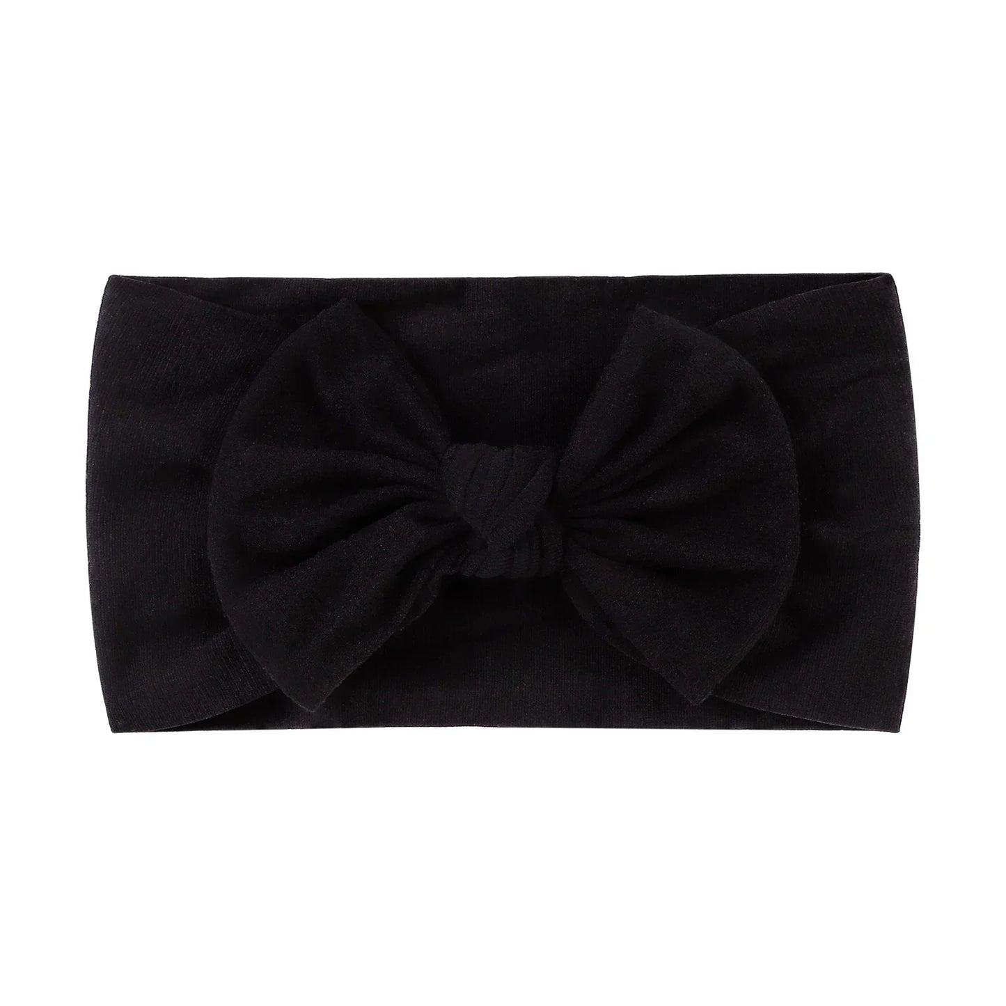 1Pc Baby Nylon hovedtørklæde Håndlavet Blomst Hovedbøjle til Nyfødte piger, Spædbørn Elastisk Hår turban