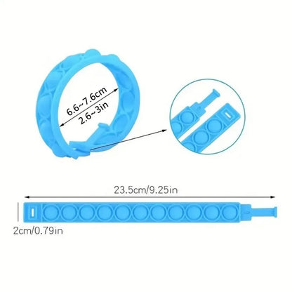 12/24/36PCS Silikone Farverige Bubble Armbånd ! Børn Party Favors, Fødselsdagsgaver, Bryllup Souvenirs, Karneval & Ferie Armbånd