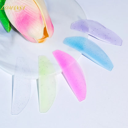 Lomansa 1 par silikone Lash blødgøring Pads Eyelash Perm stænger & skjolde til Lash Lifting, Professionelle Eyelash Tilbehør