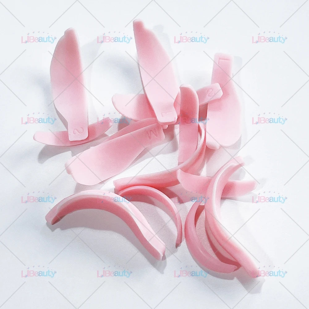 Libeauty 7 Paris Genanvendelig Lash Lift Shield Pads Silikone Eyelash Curler & Curling jern tilbehør, Makeup Tool