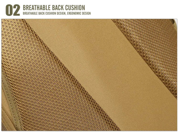 40L Taktisk reflekterende rygsæk ! Militære Molle Udendørs Rucksack ! Vandreture, Camping, Jagt & Rejsetaske