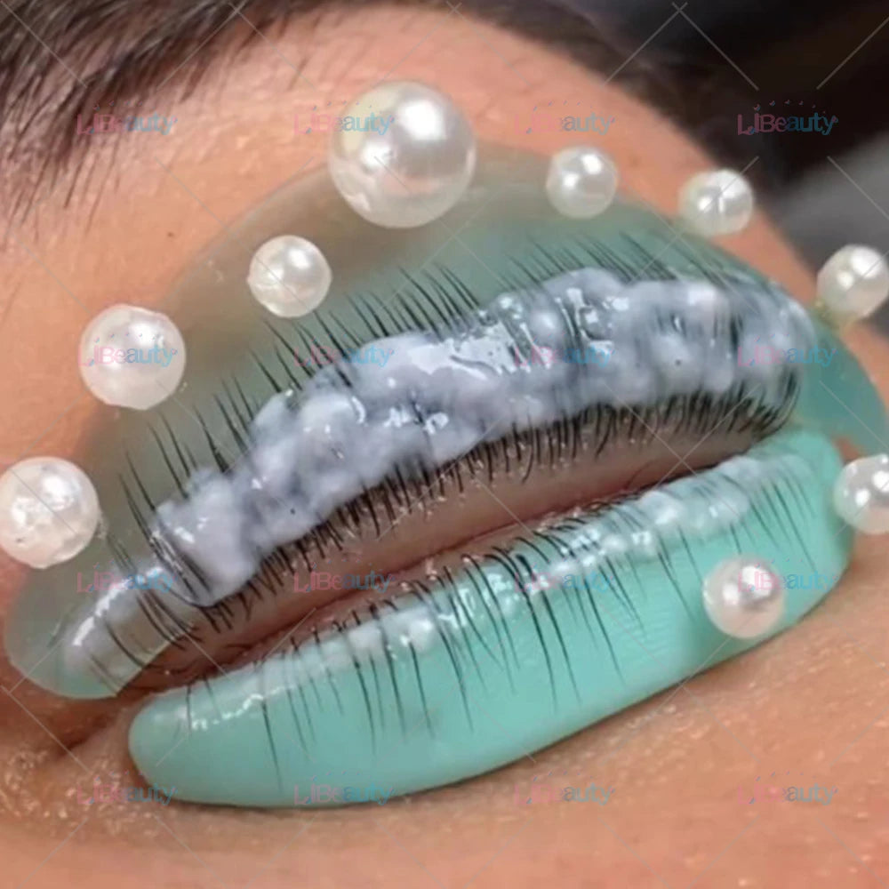 Libeauty 7 Paris Genanvendelig Lash Lift Shield Pads Silikone Eyelash Curler & Curling jern tilbehør, Makeup Tool