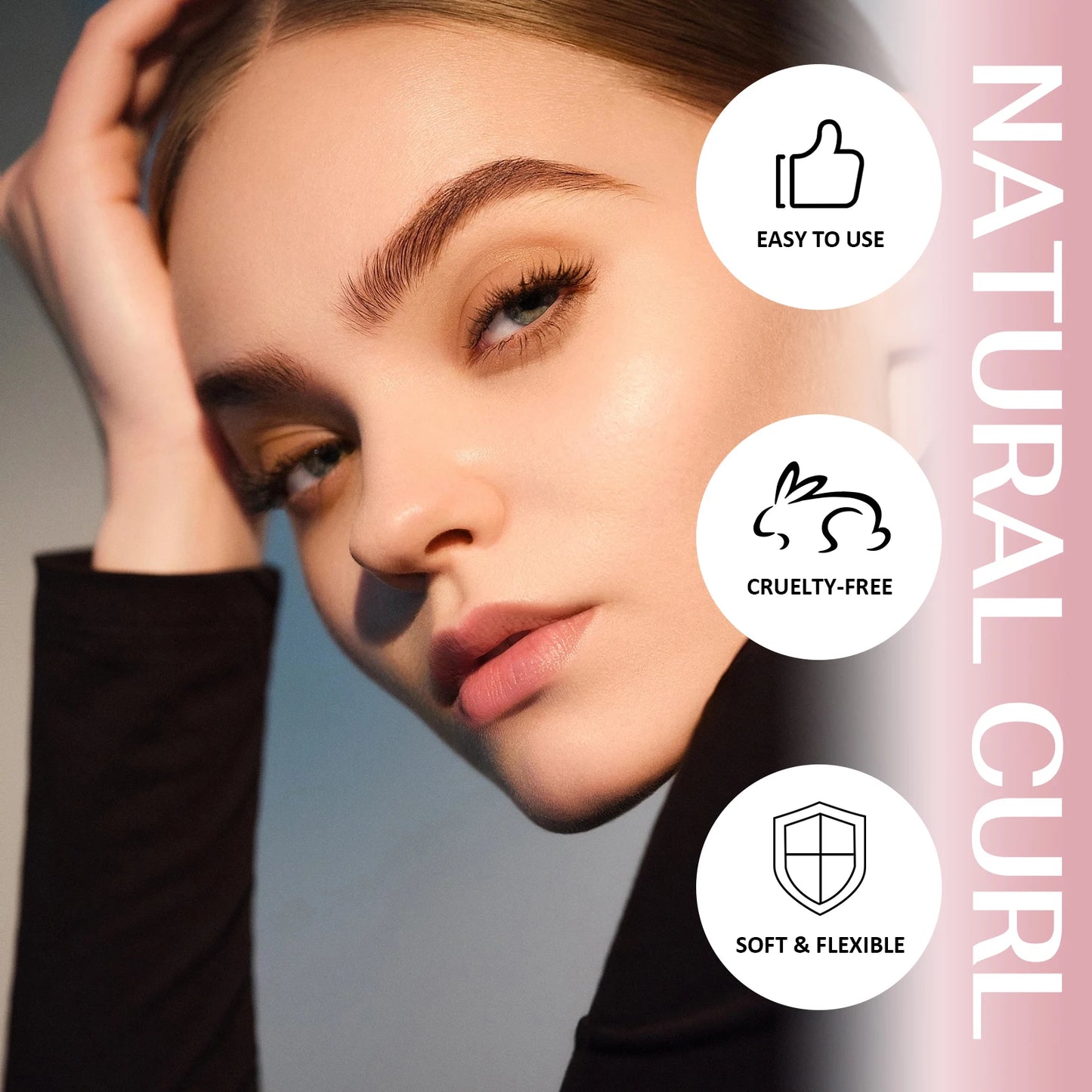 Libeauty 7 Paris Genanvendelig Lash Lift Shield Pads Silikone Eyelash Curler & Curling jern tilbehør, Makeup Tool